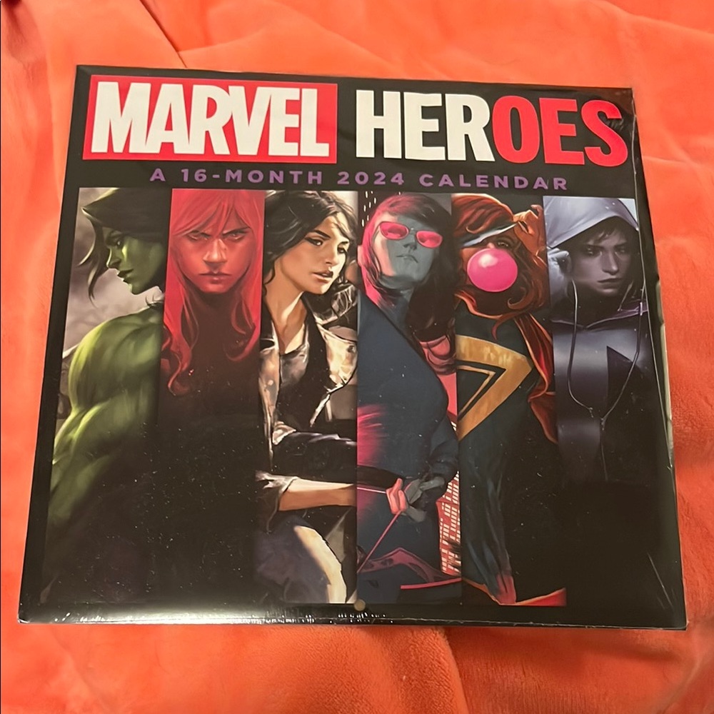 New, Never Been Open, Marvel HERoes 2024 Calendar